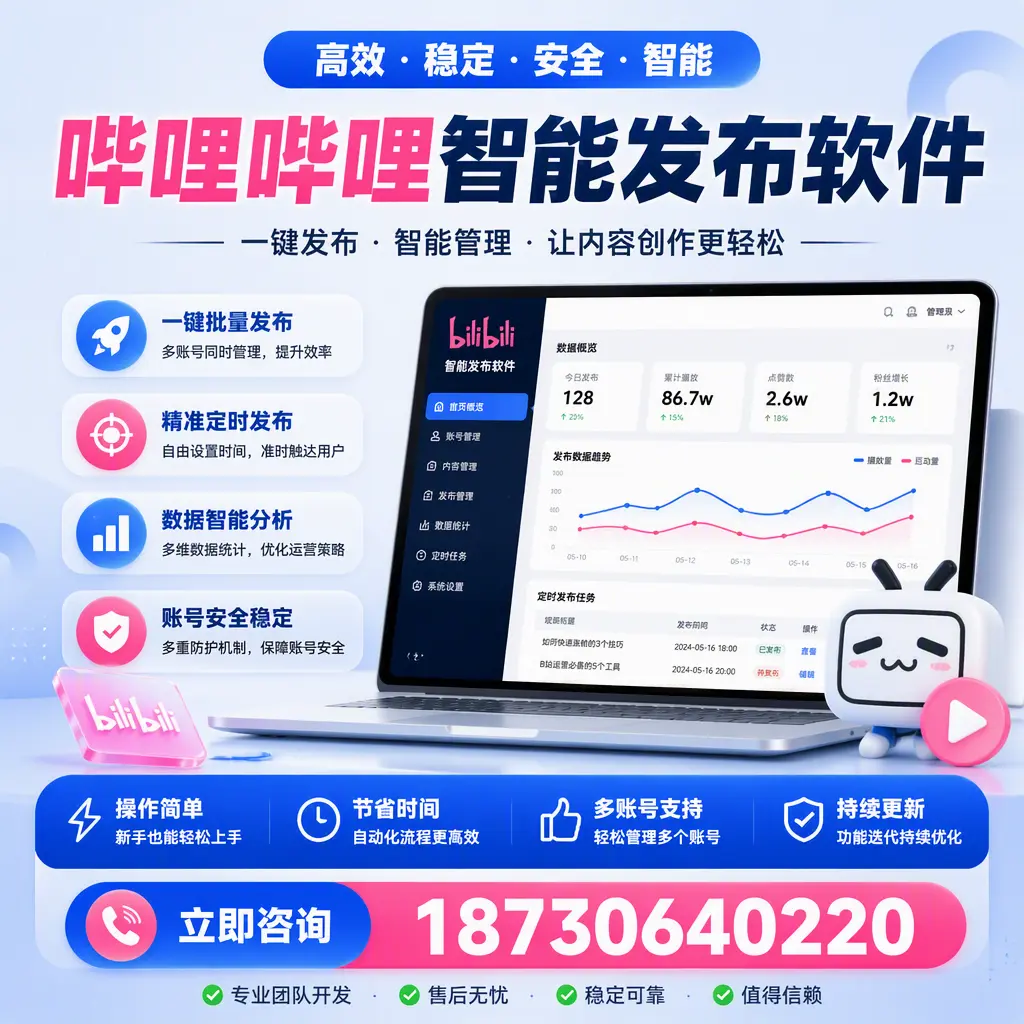 如何在 泸州 制定有效的哔哩哔哩智能发布策略